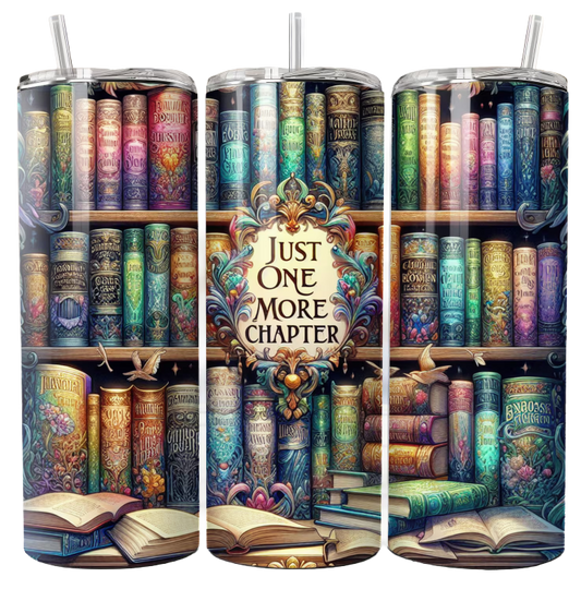 One More Book Tumbler Bottle