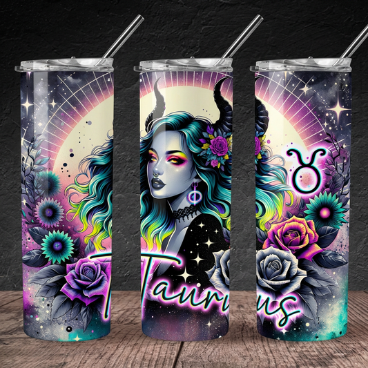 Taurus Zodiac Tumbler Bottle