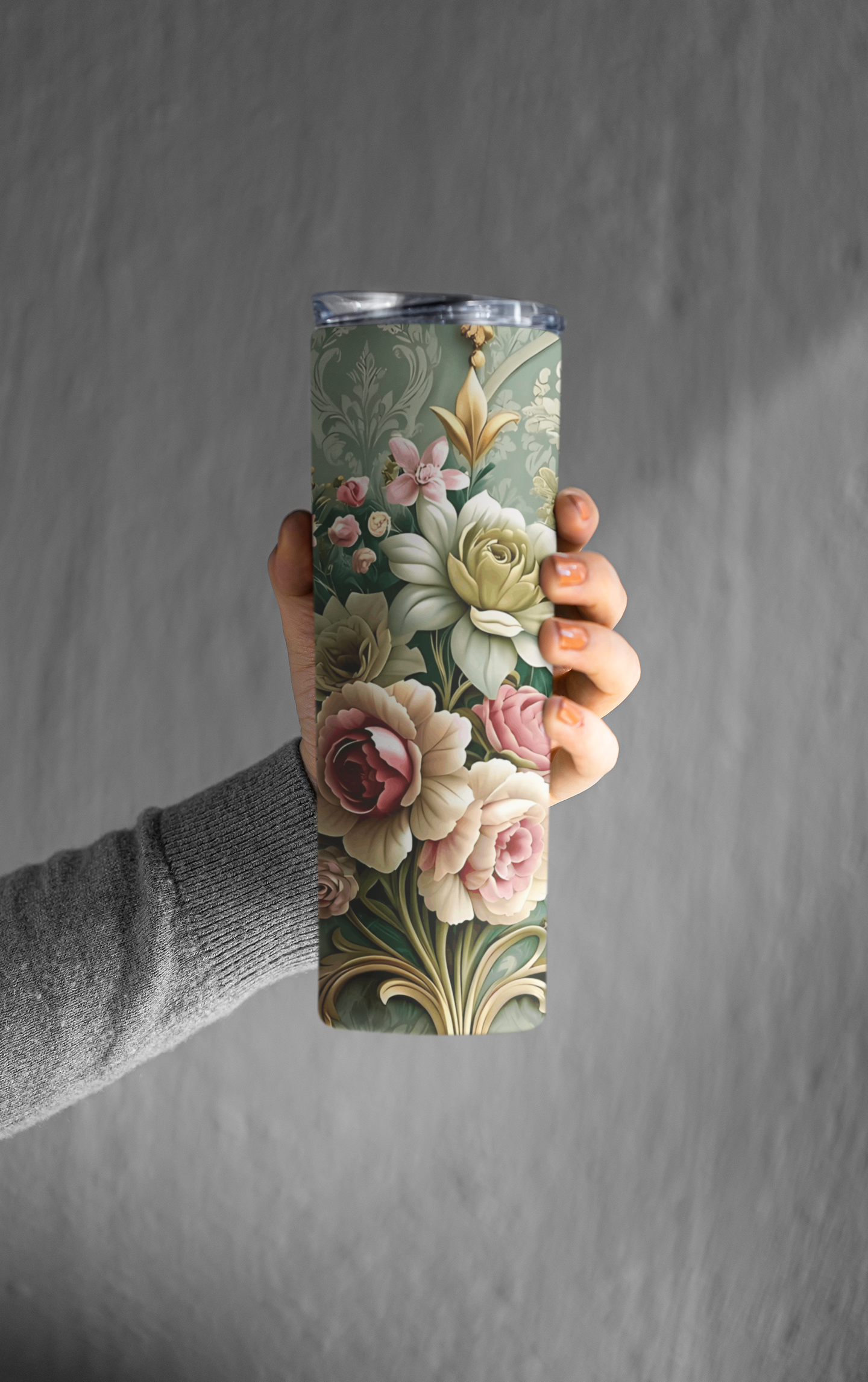 Floral Bunch Tumbler Bottle