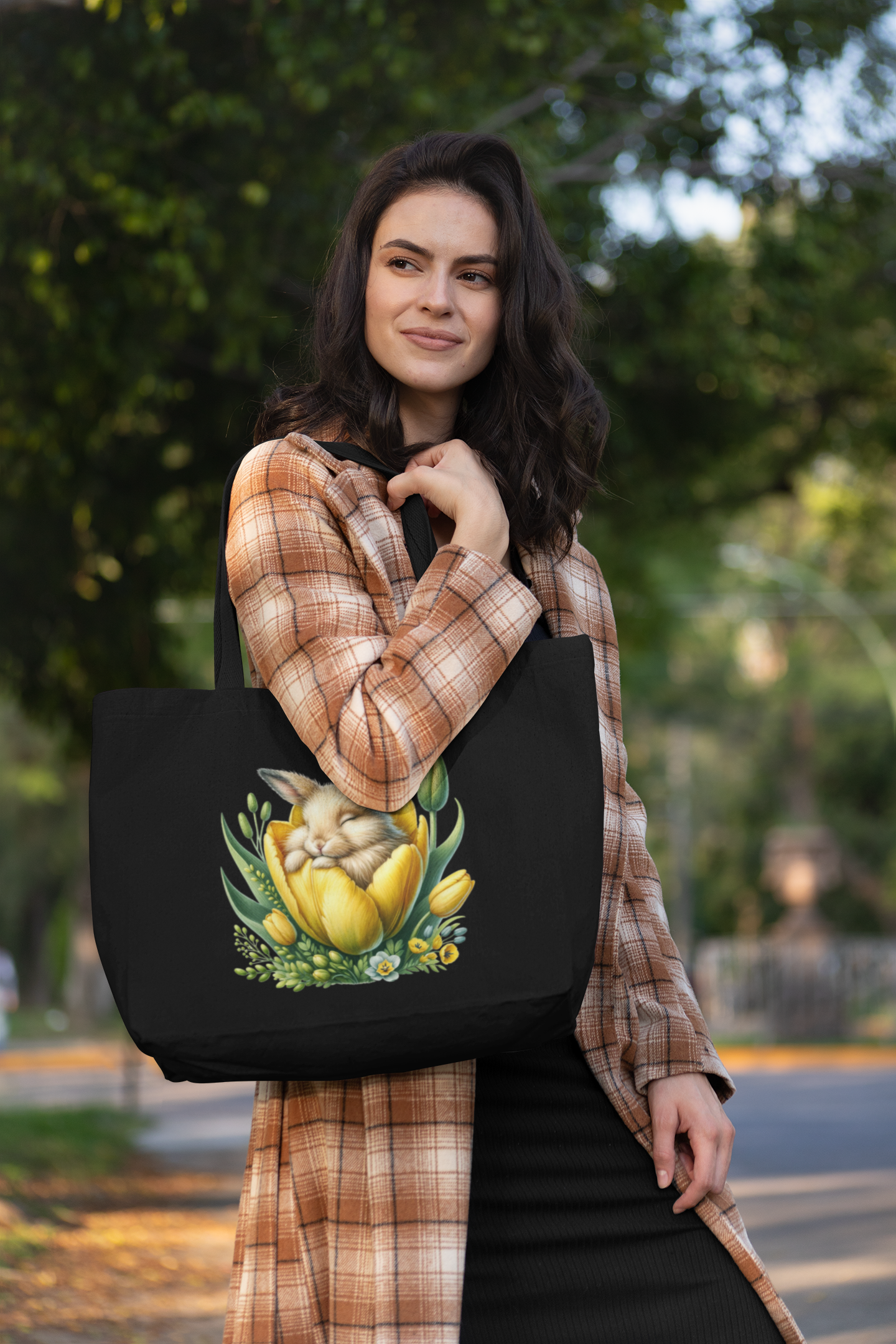 Easter Bunny Everyday Large Tote Bag