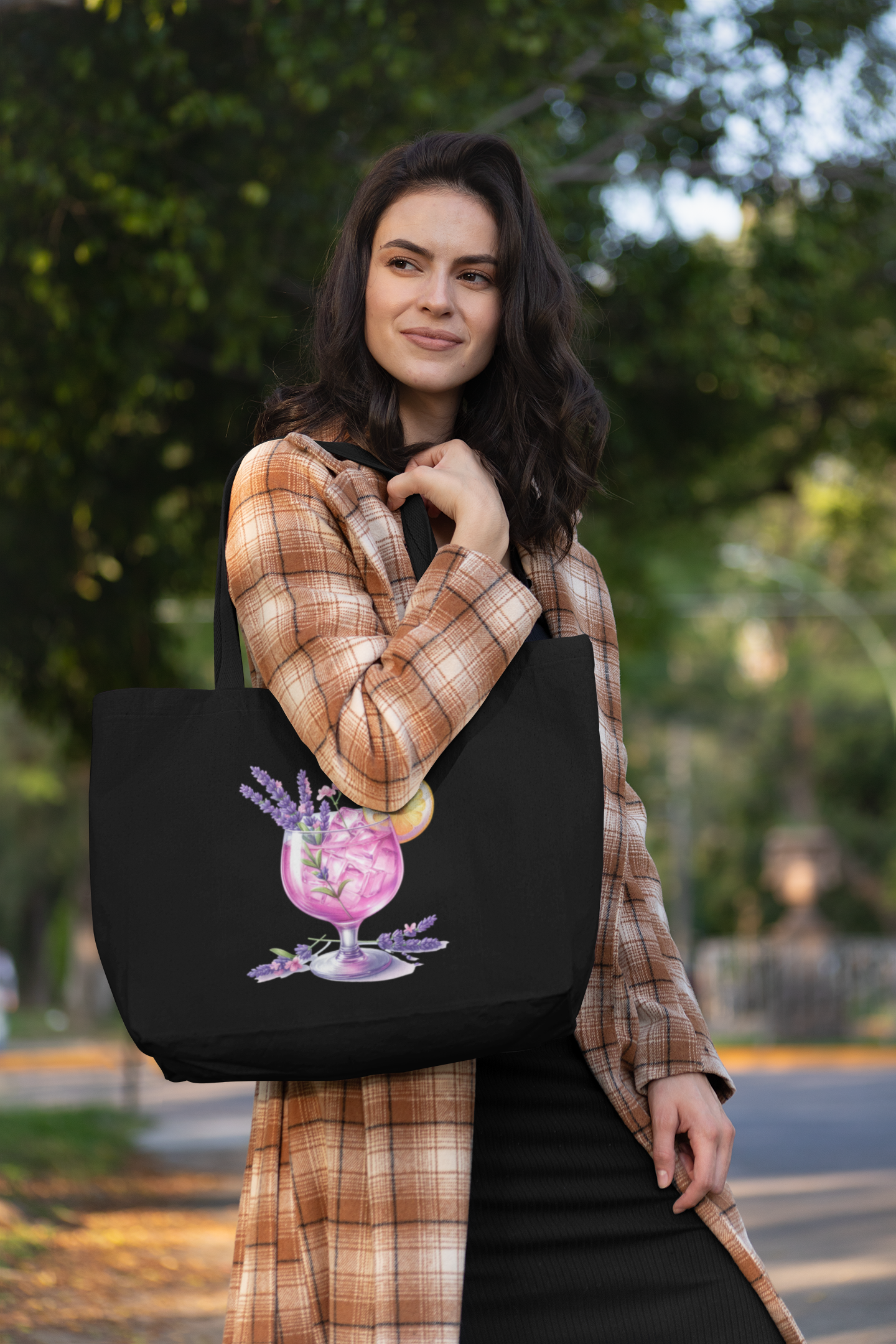 Cocktail Everyday Large Tote Bag