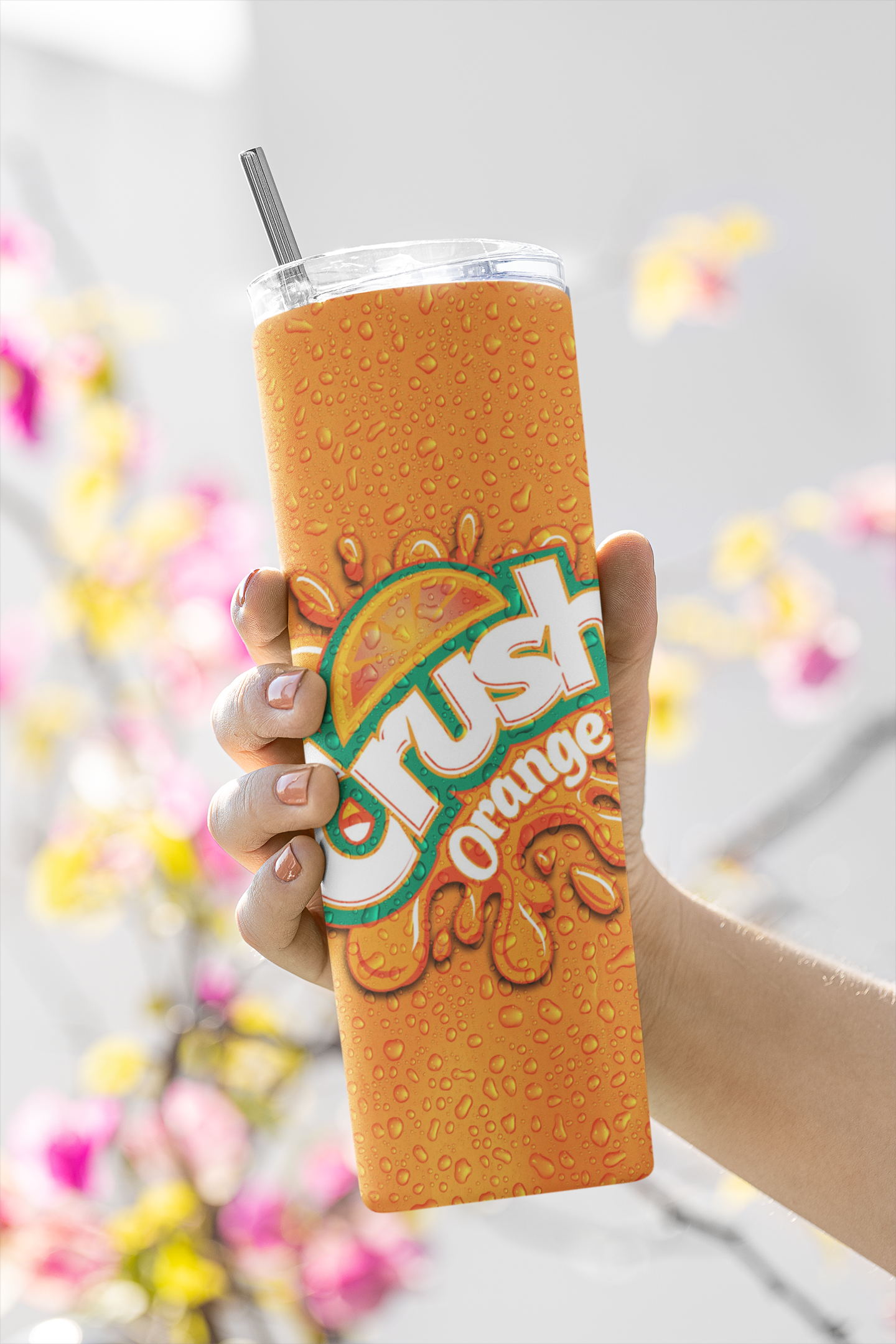 Crush Orange 001 Tumbler Bottle