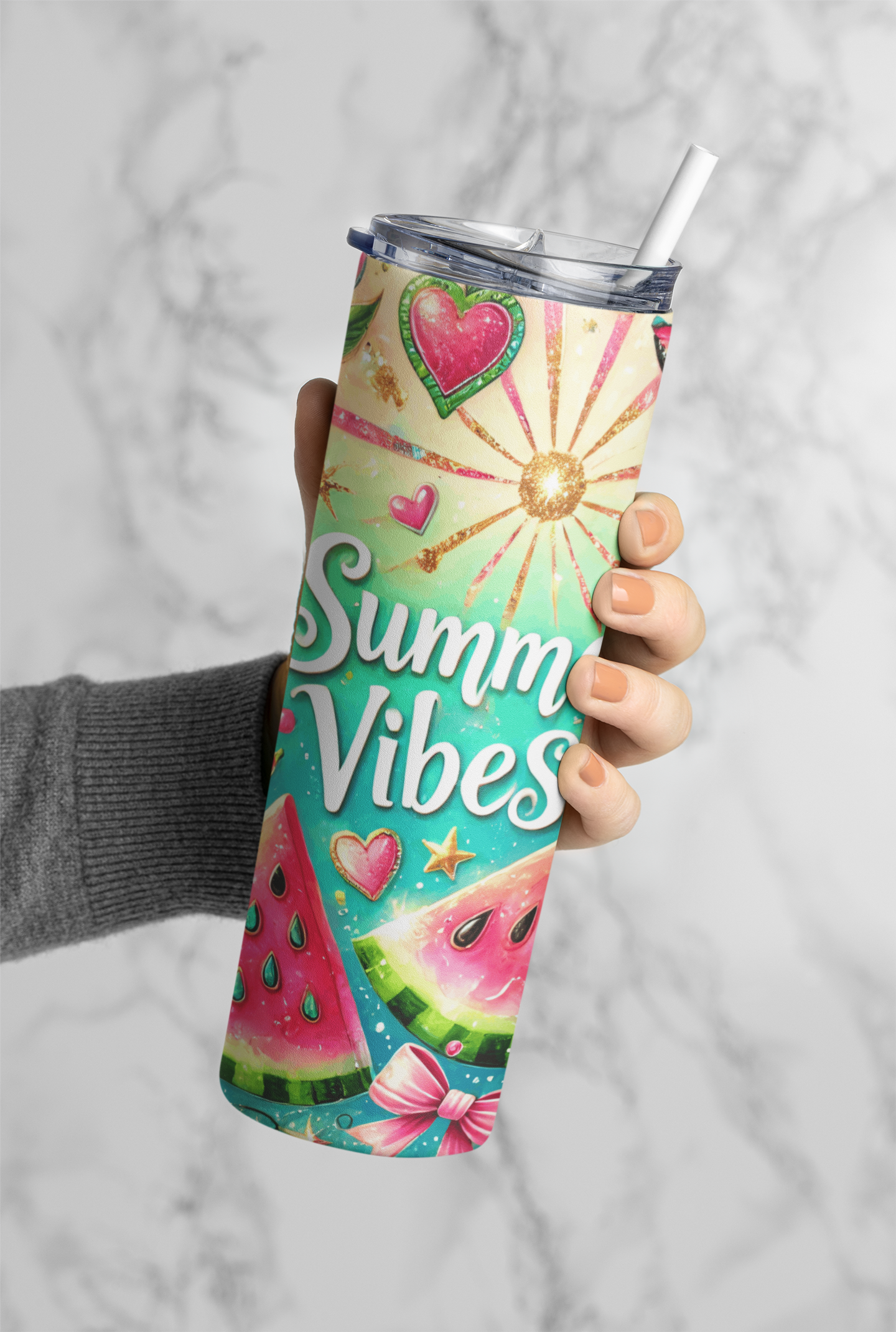 Summer Vibes 003 Tumbler Bottle