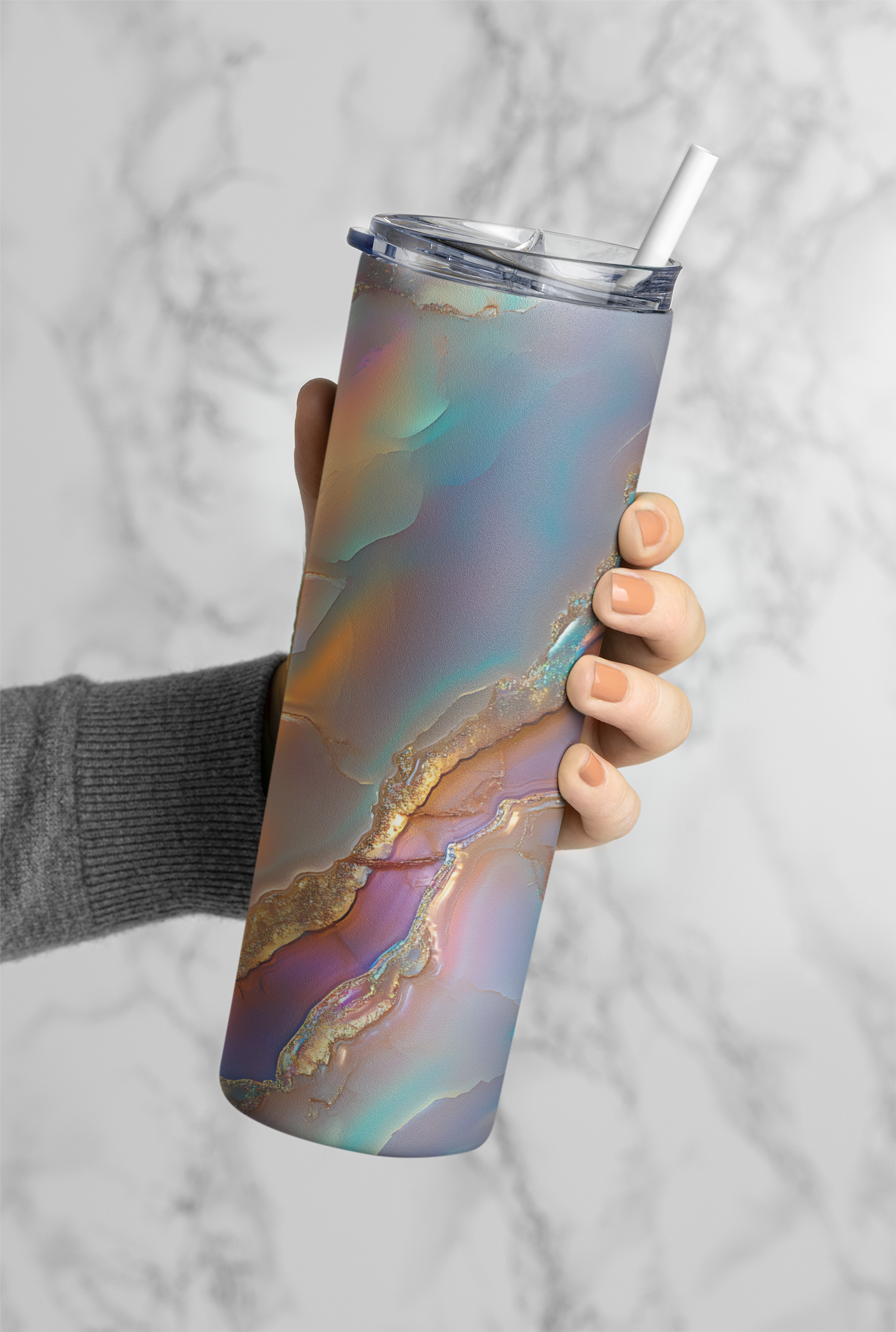 Marble 001 Tumbler Bottle