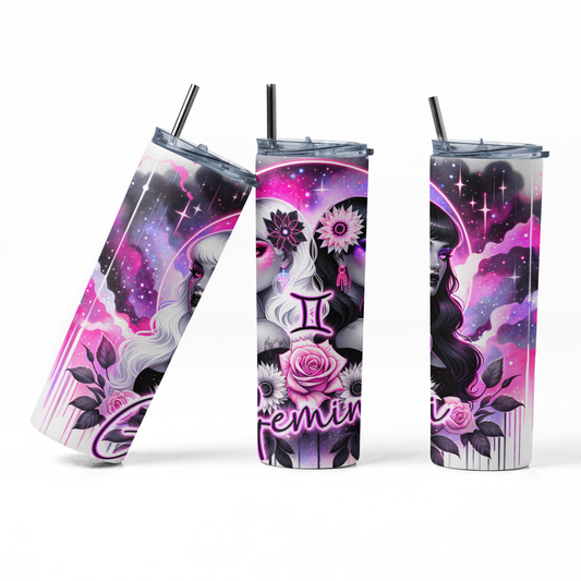 Gemini Zodiac Tumbler Bottle