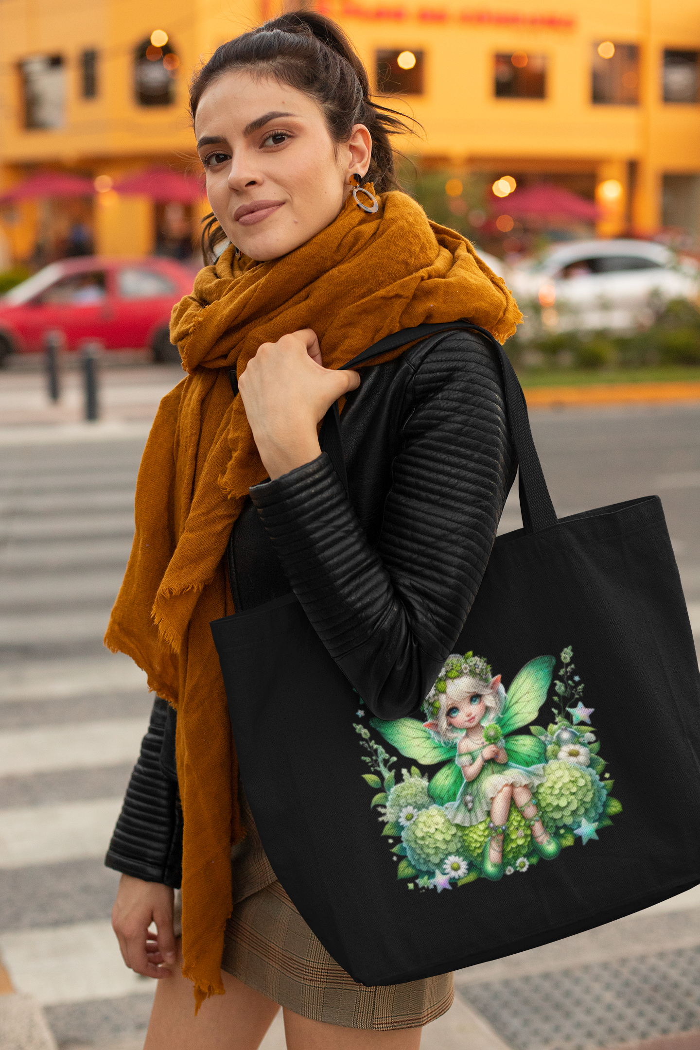 Spring Fairy02 Everyday Large Tote Bag