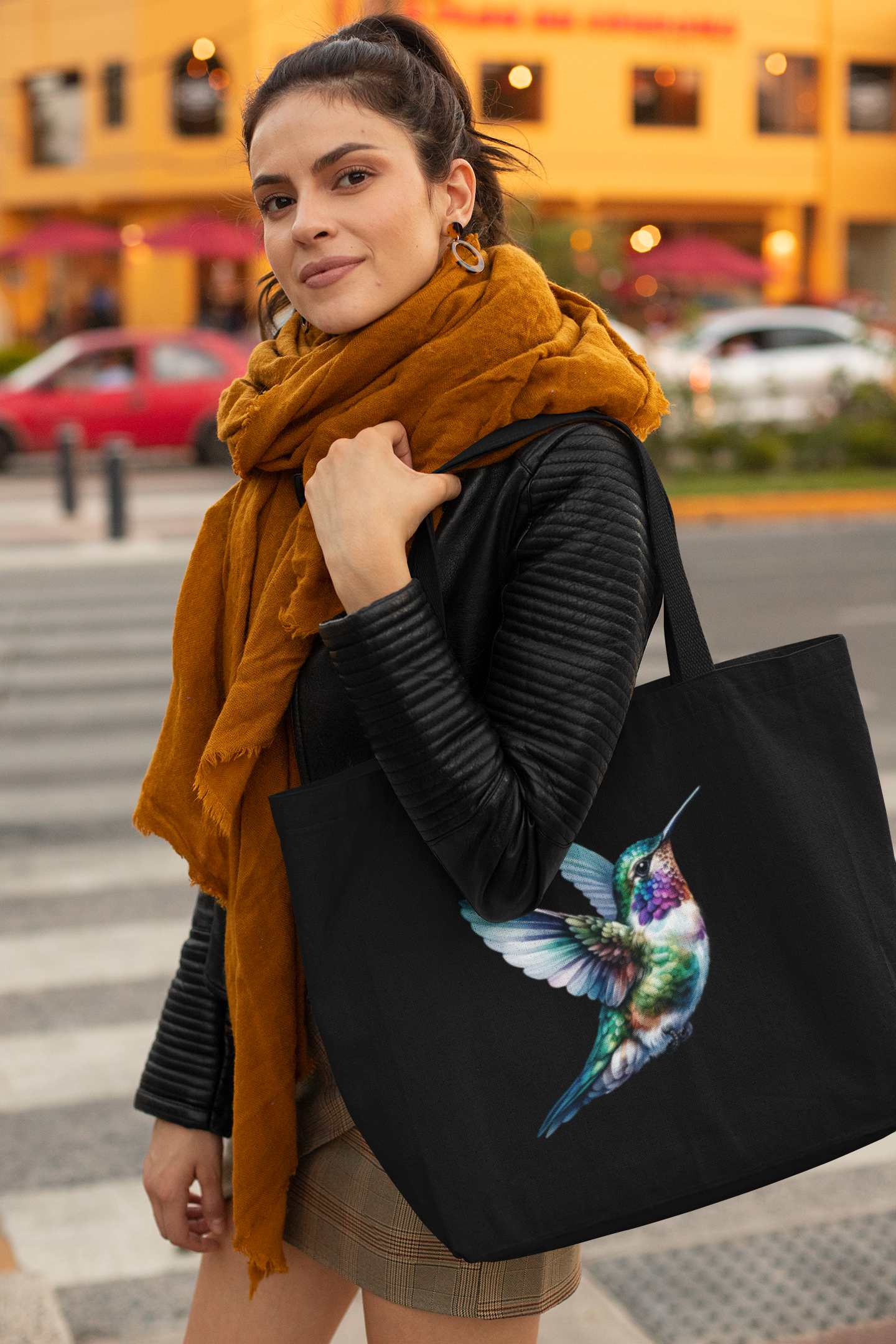 Humming Bird05 Everyday Large Tote Bag