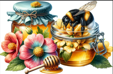 Honey and Bee 001 Sipper Bottle