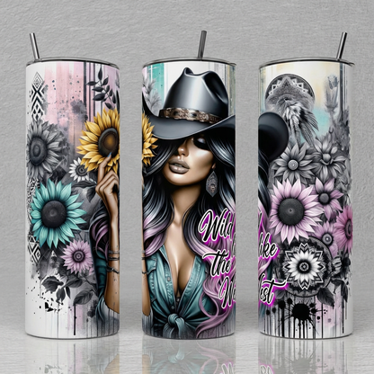 wild west Tumbler Bottle