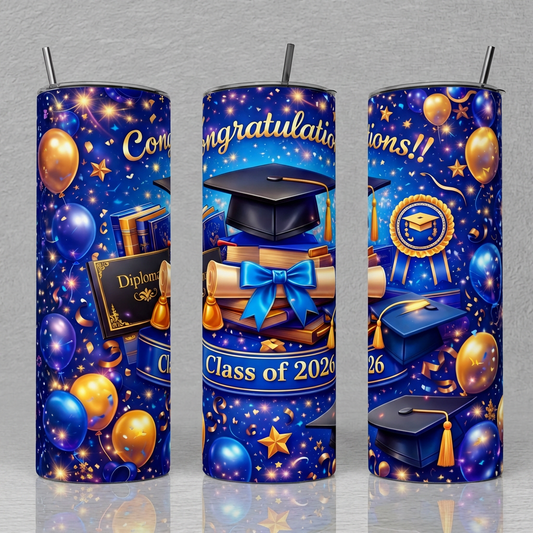 Class 2026 002 Tumbler Bottle