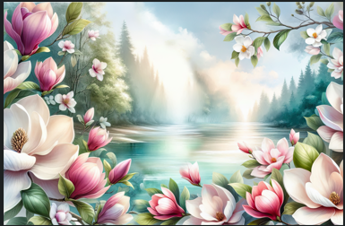 Magnolia Lake Sipper Bottle