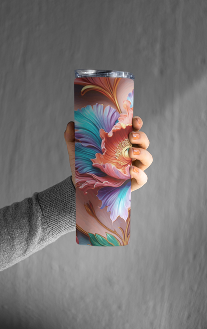 Floral 002 Tumbler Bottle