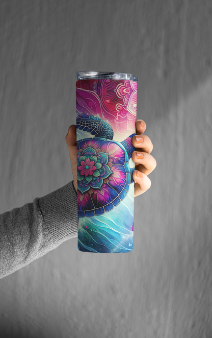 Turtle Tumbler Bottle
