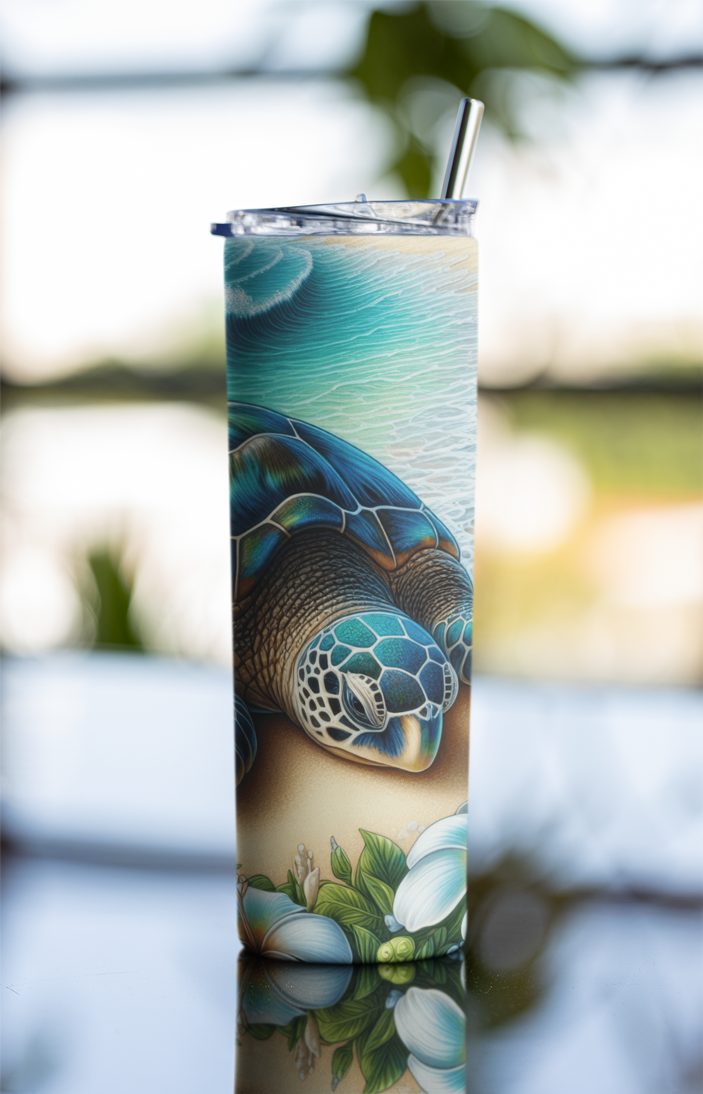 Sea Turtle Tumbler Bottle