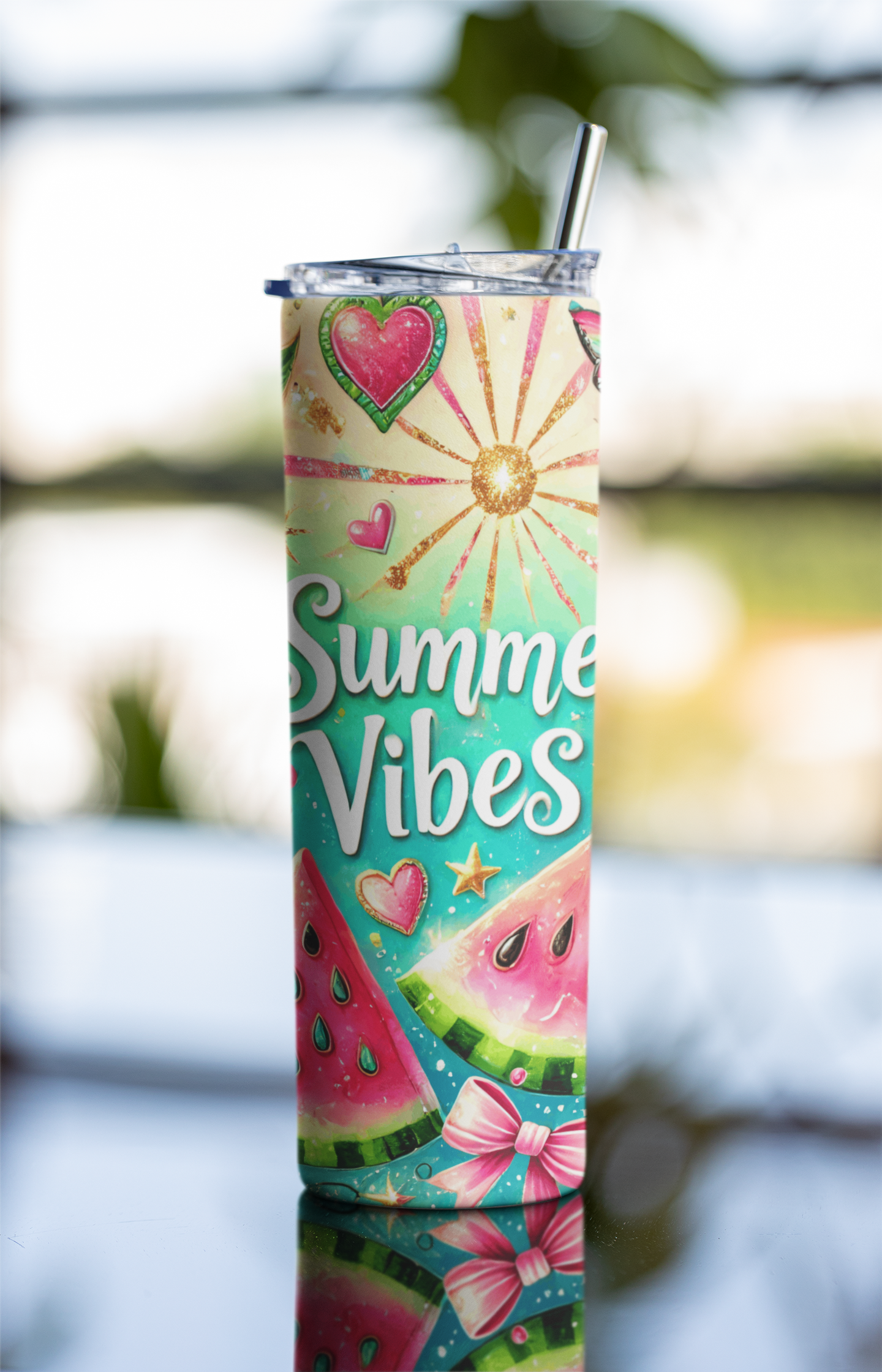 Summer Vibes 003 Tumbler Bottle
