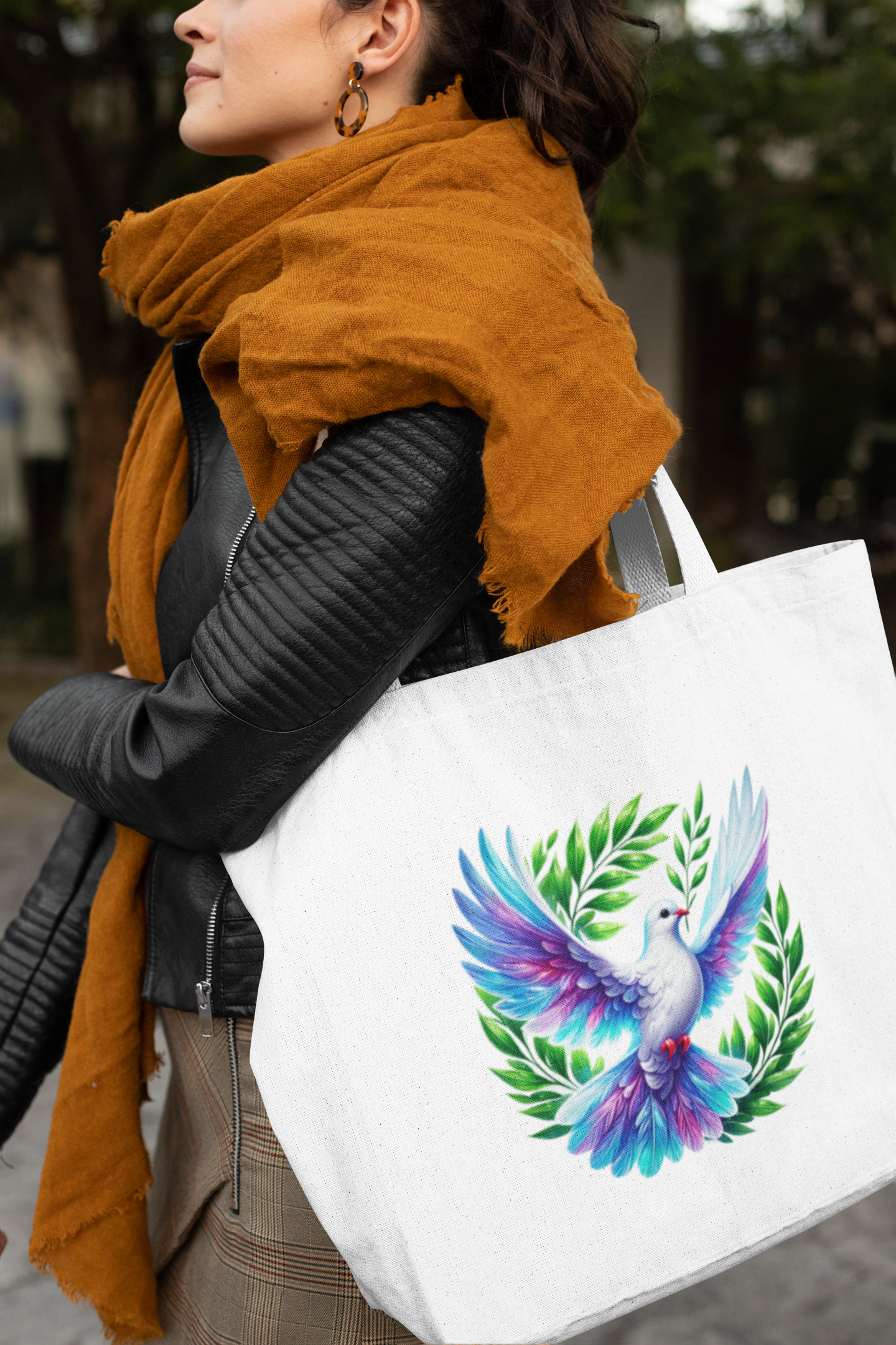 Dove02 Everyday Large Tote Bag