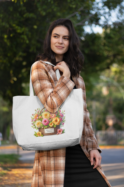 Spring Everyday Large Tote Bag