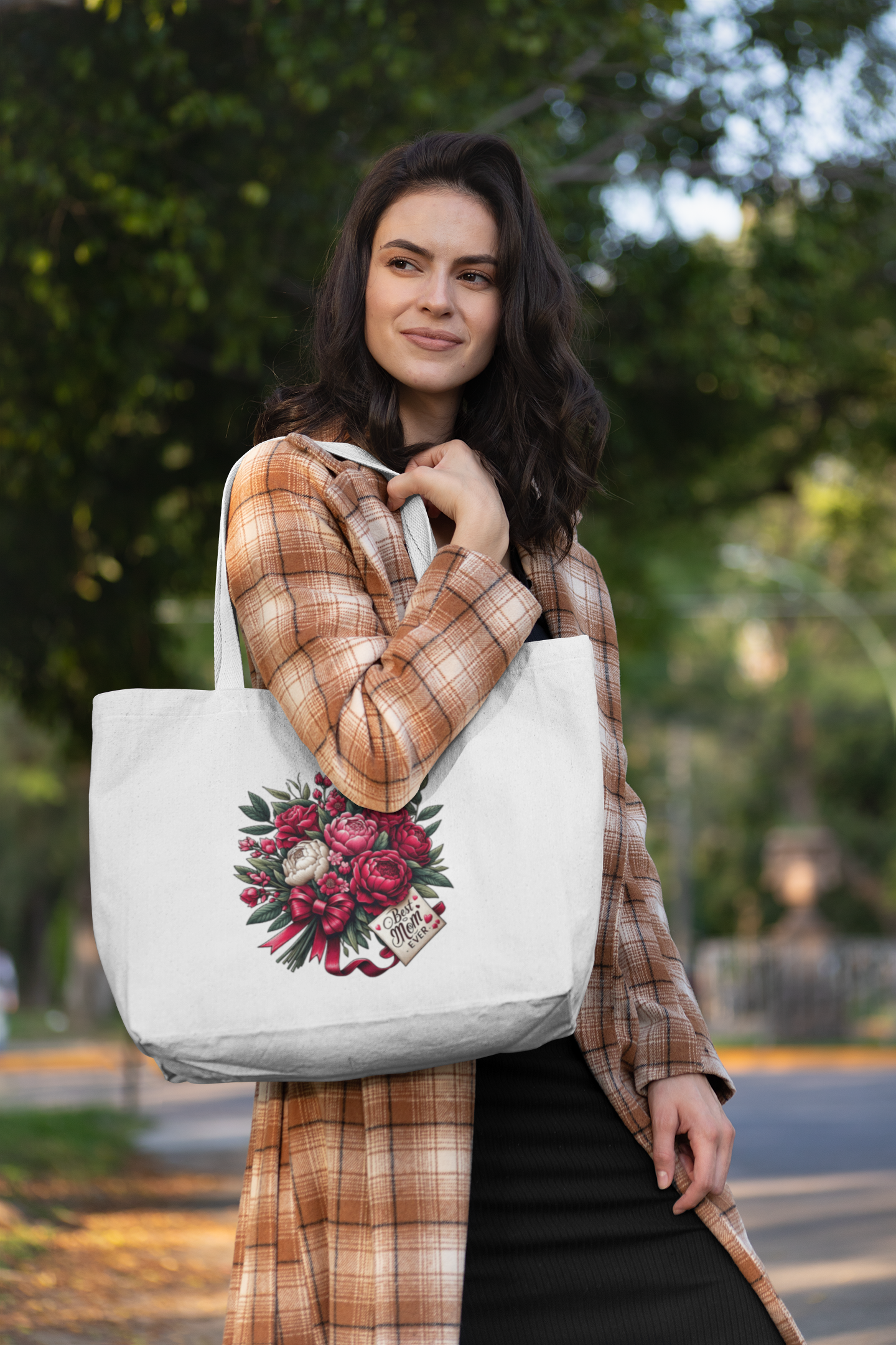 Best Mom Everyday Large Tote Bag