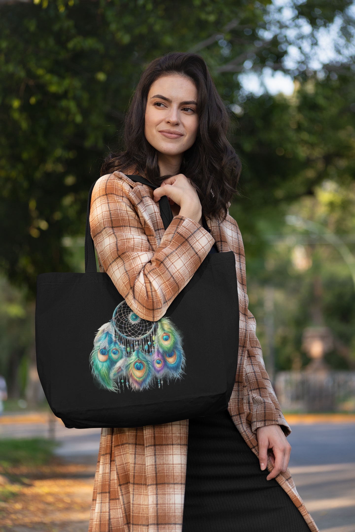 Dream Catcher Everyday Large Tote Bag