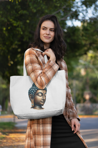 Buddha Everyday Large Tote Bag