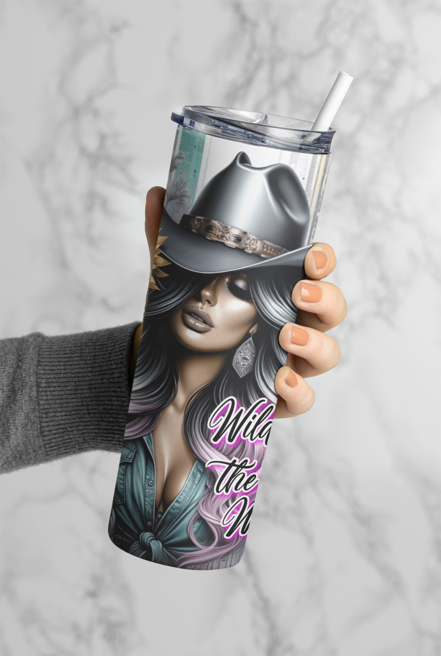wild west Tumbler Bottle
