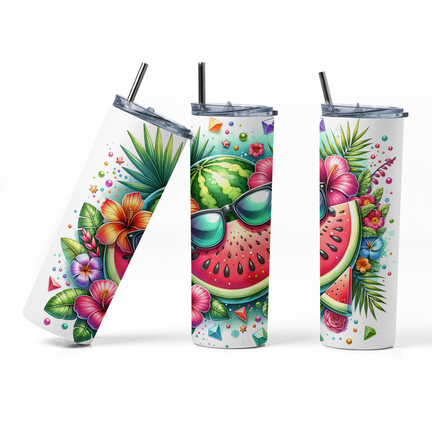 Water Melon 002 Tumbler Bottle