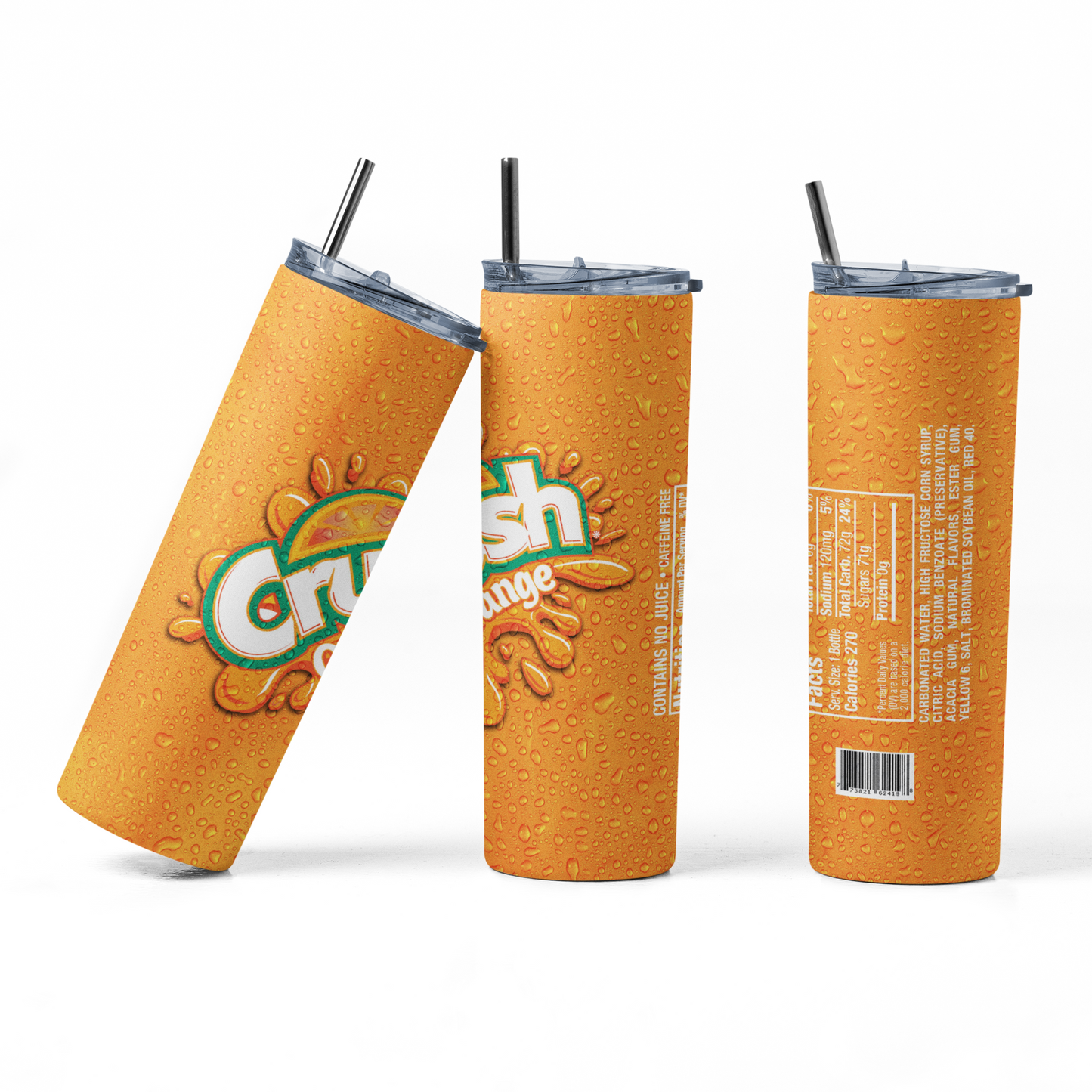 Crush Orange 001 Tumbler Bottle