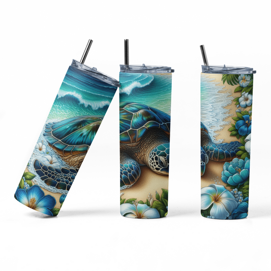 Sea Turtle Tumbler Bottle