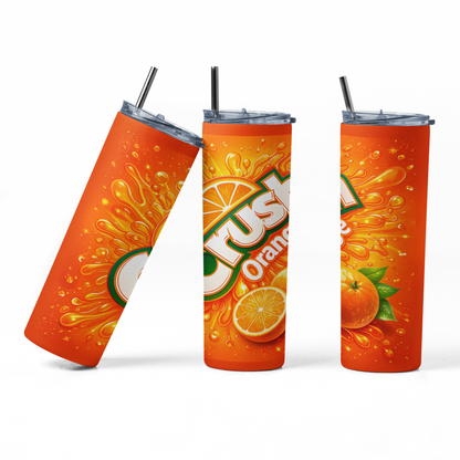 Orange Crush Tumbler Bottle