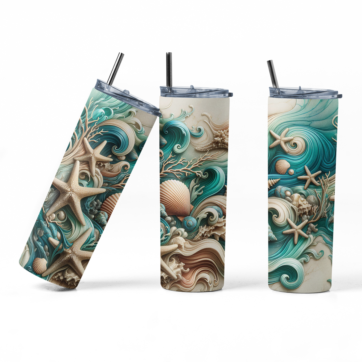 Sea Shells Tumbler Bottle