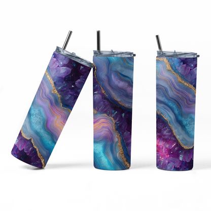Geode Rainbow 003 Tumbler Bottle