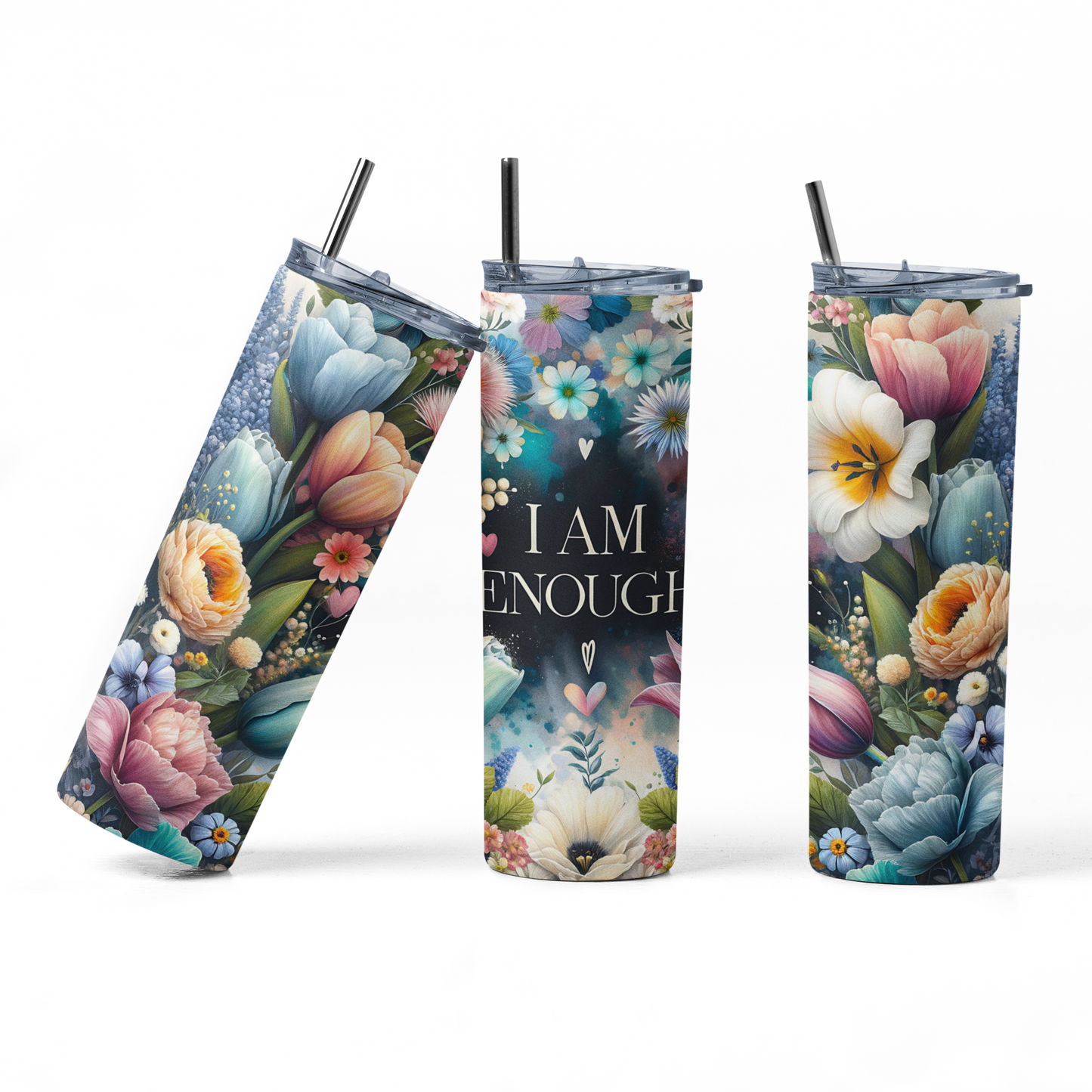 I Am Enough Tumbler Bottle