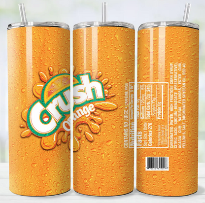 Crush Orange 001 Tumbler Bottle