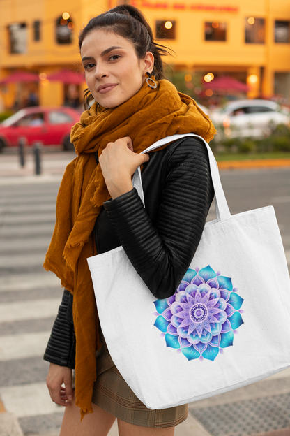 Mandala002 Everyday Large Tote Bag