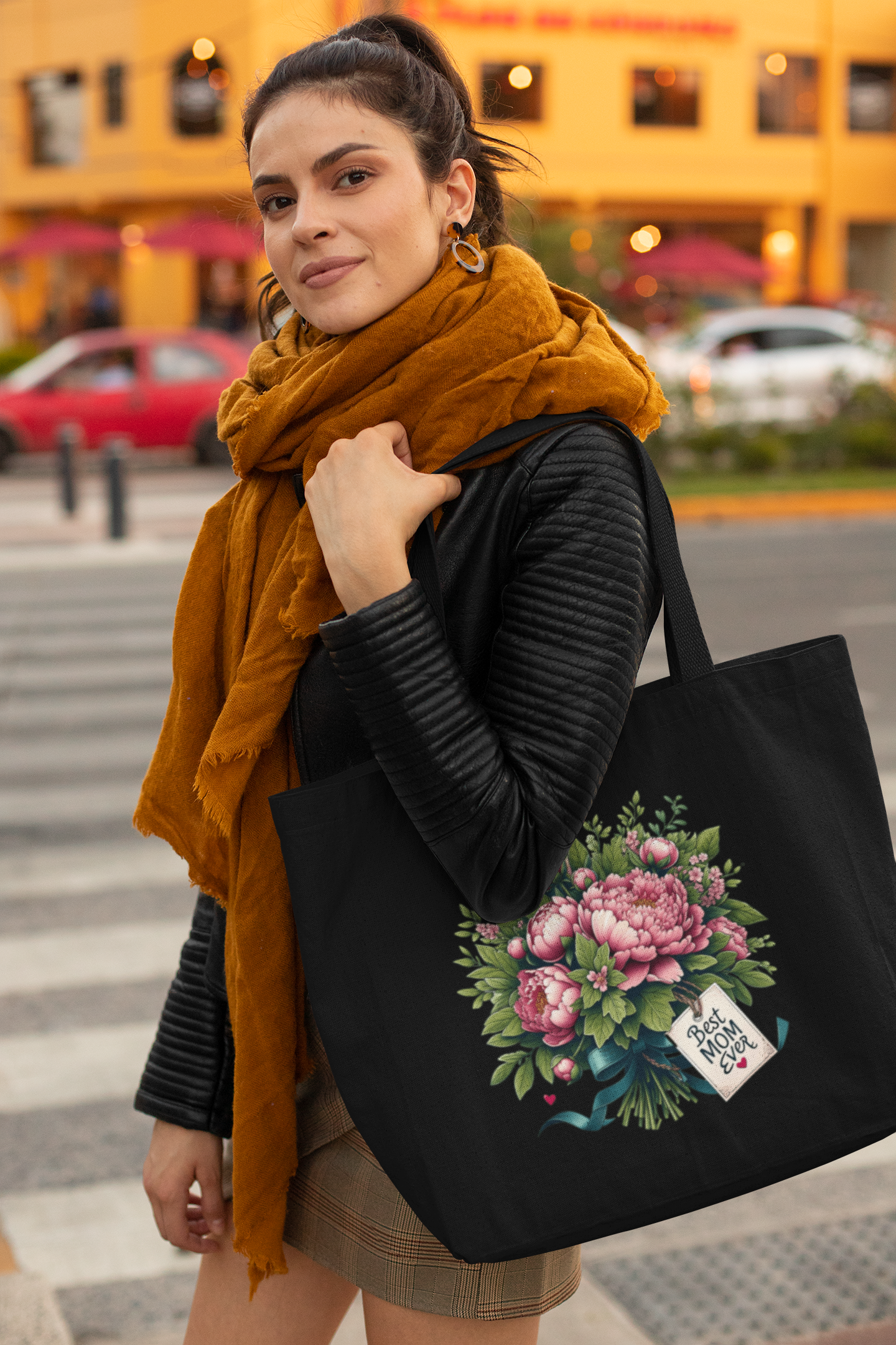 Best Mom02 Everyday Large Tote Bag