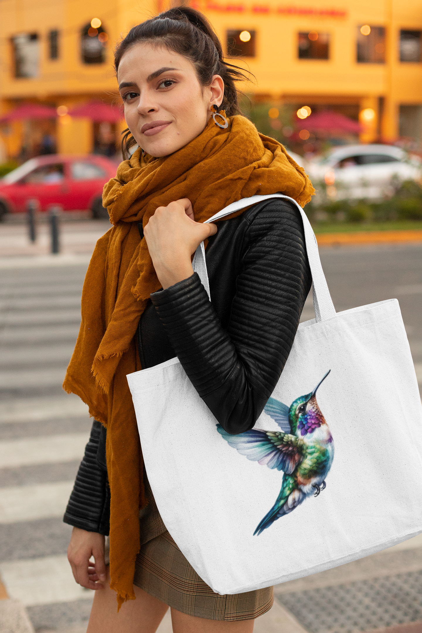 Humming Bird05 Everyday Large Tote Bag