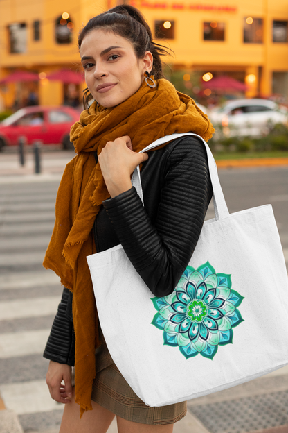 Mandala 001 Everyday Large Tote Bag