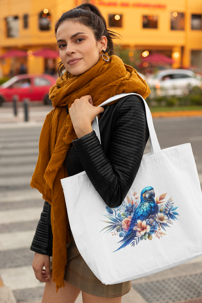 Blue Parrot Everyday Large Tote Bag