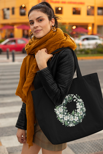Jasmine Flowers Everyday Large Tote Bag
