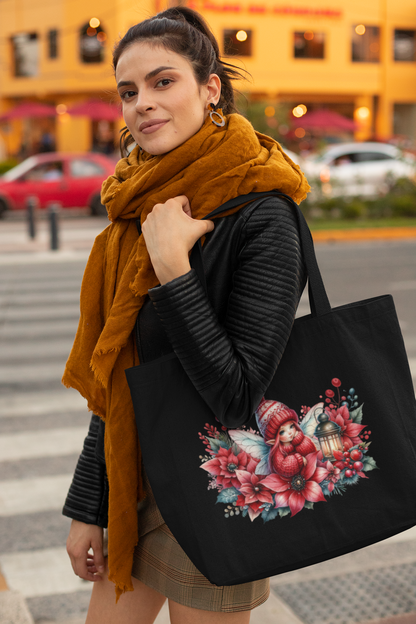 Christmas Red Fairy Everyday Large Tote Bag