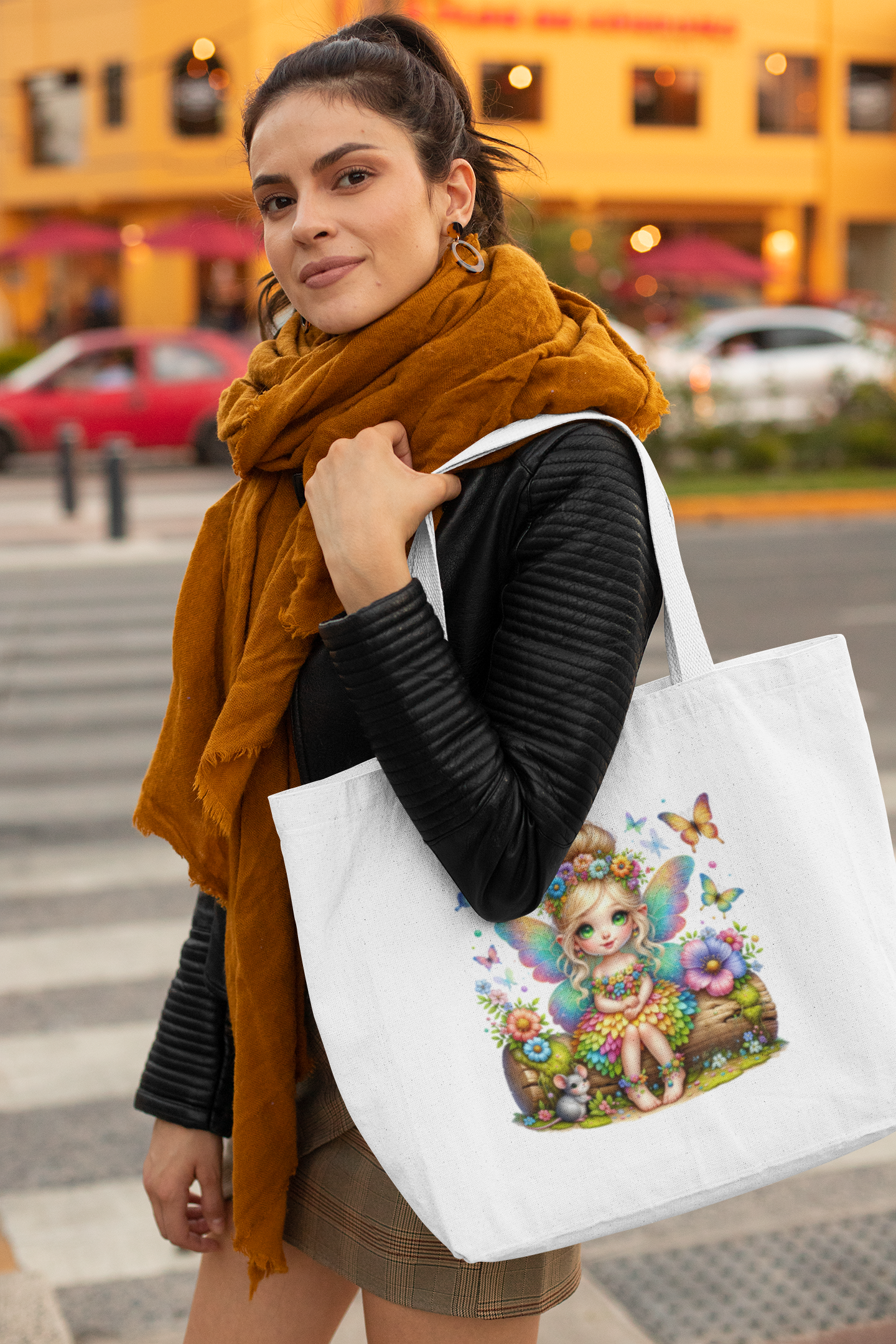 Spring Fairy013 Everyday Large Tote Bag
