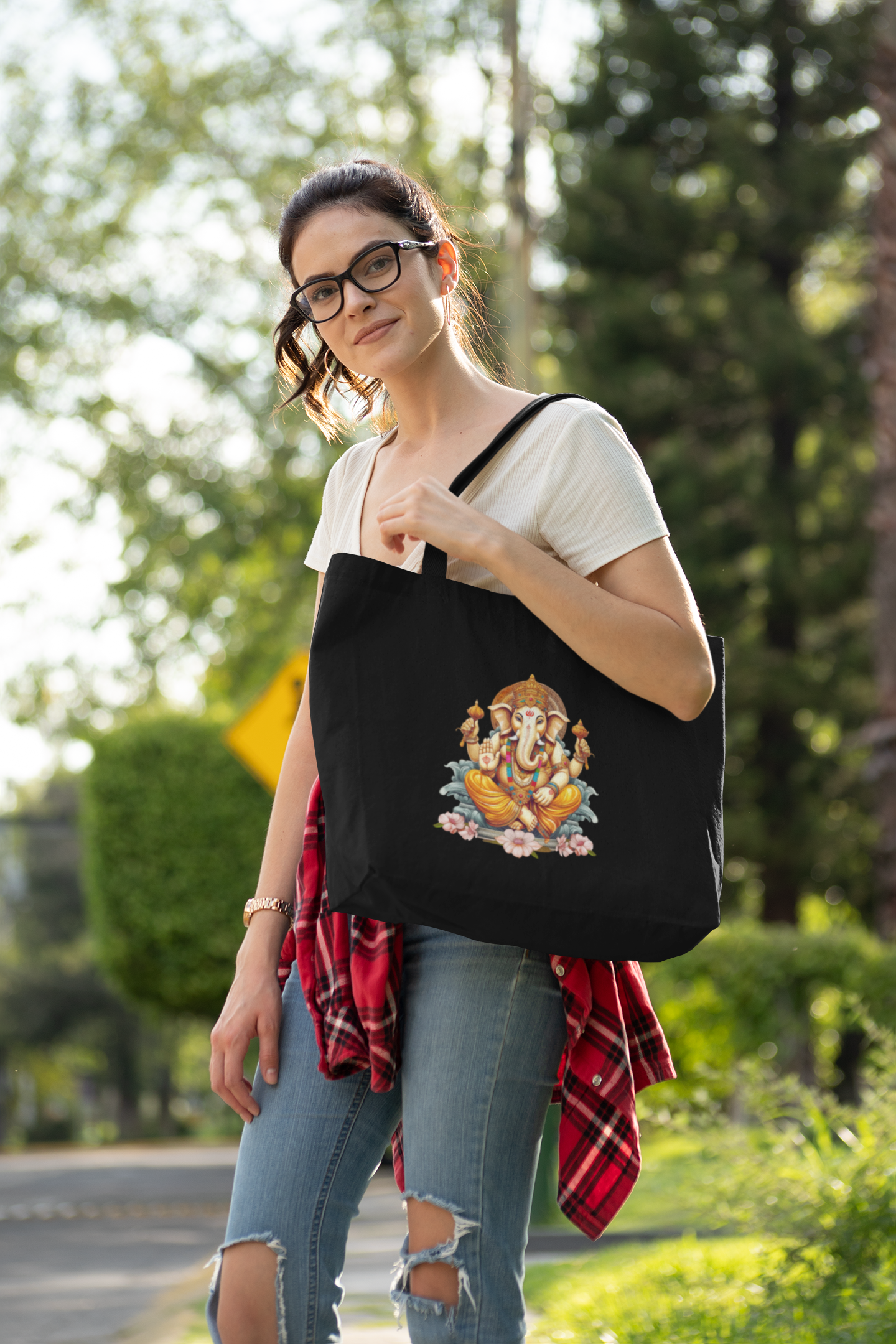 Ganeshji Everyday Large Tote Bag